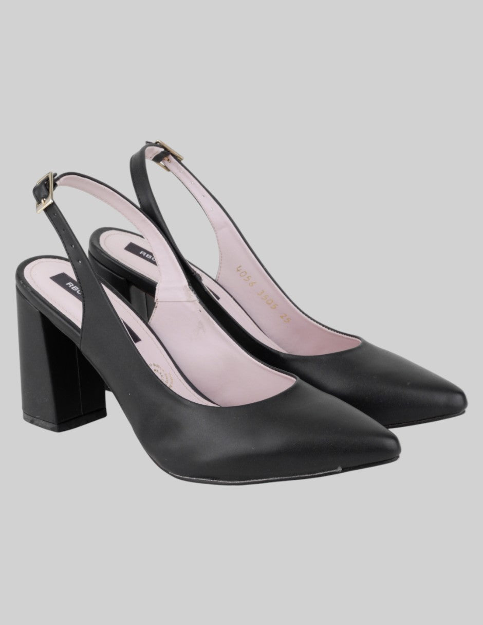 Zapatillas Exterior Piel vegana Color Negro Para Mujer De RBCOLLECTION