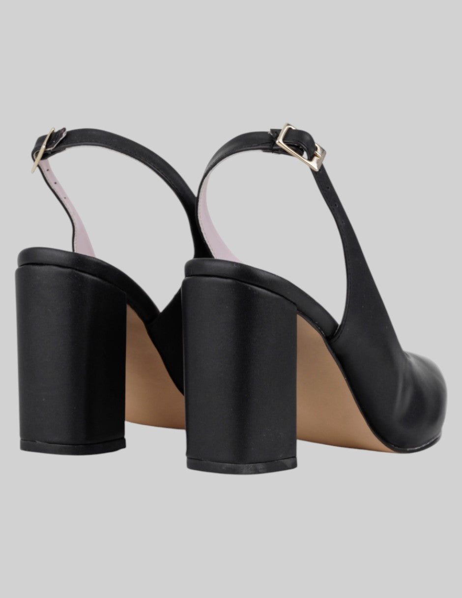 Zapatillas  en Piel vegana – Negro talla 25