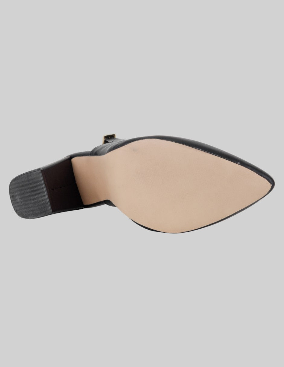 Zapatillas  en Piel vegana – Negro talla 25