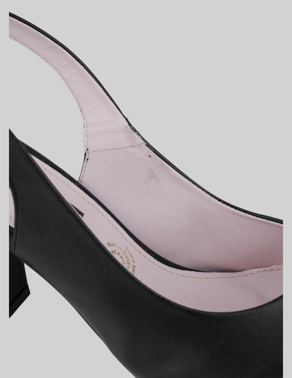 Zapatillas  en Piel vegana – Negro talla 25