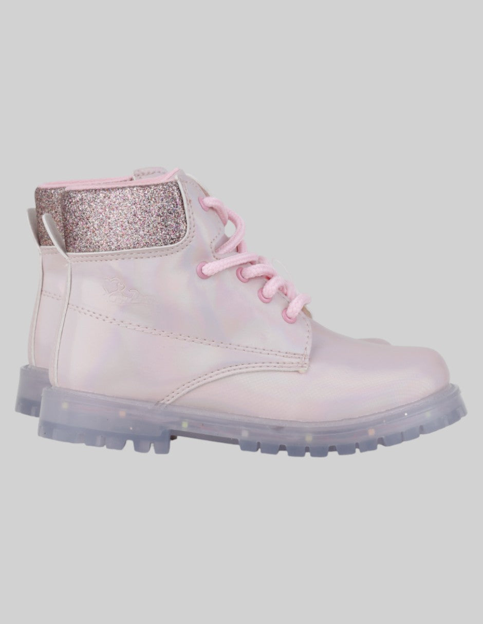 Botas casuales  en Sintético – Rosa talla 19