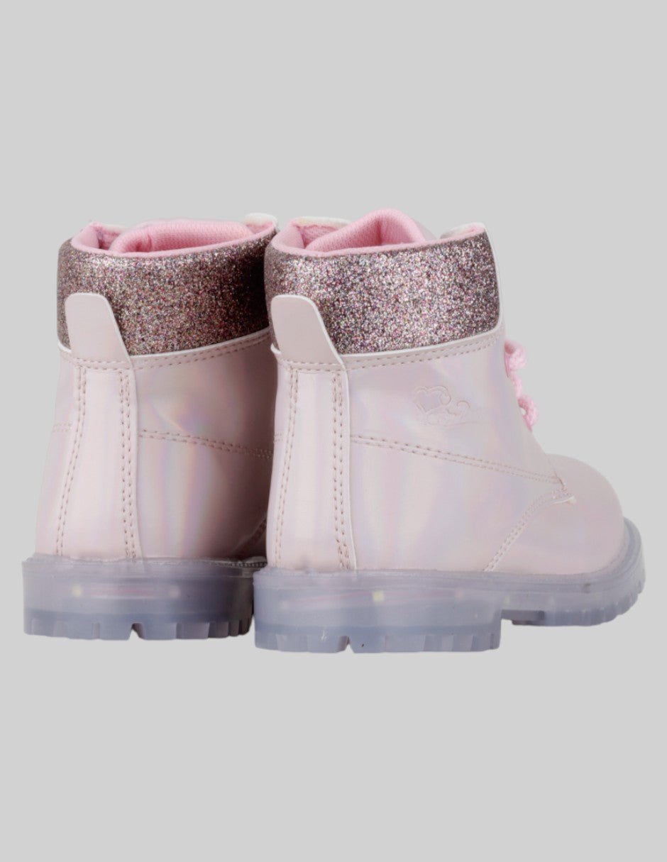 Botas casuales  en Sintético – Rosa talla 19