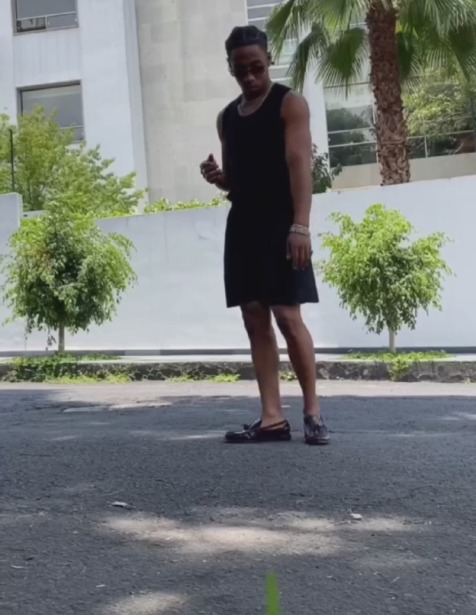 Mocasines Signature Line en Piel – Vino