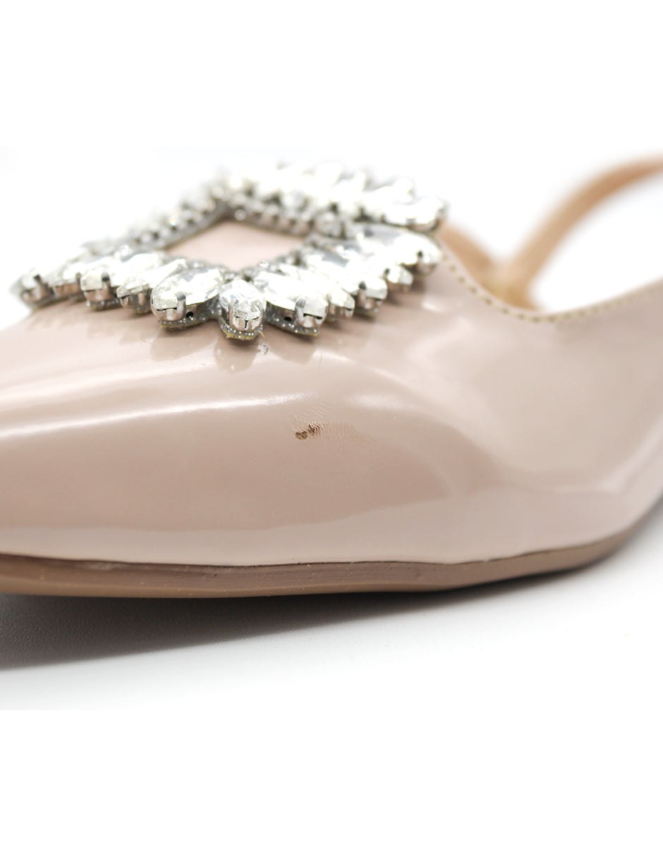 Flats puntales Color Beige  Para Mujer De RBCOLLECTION