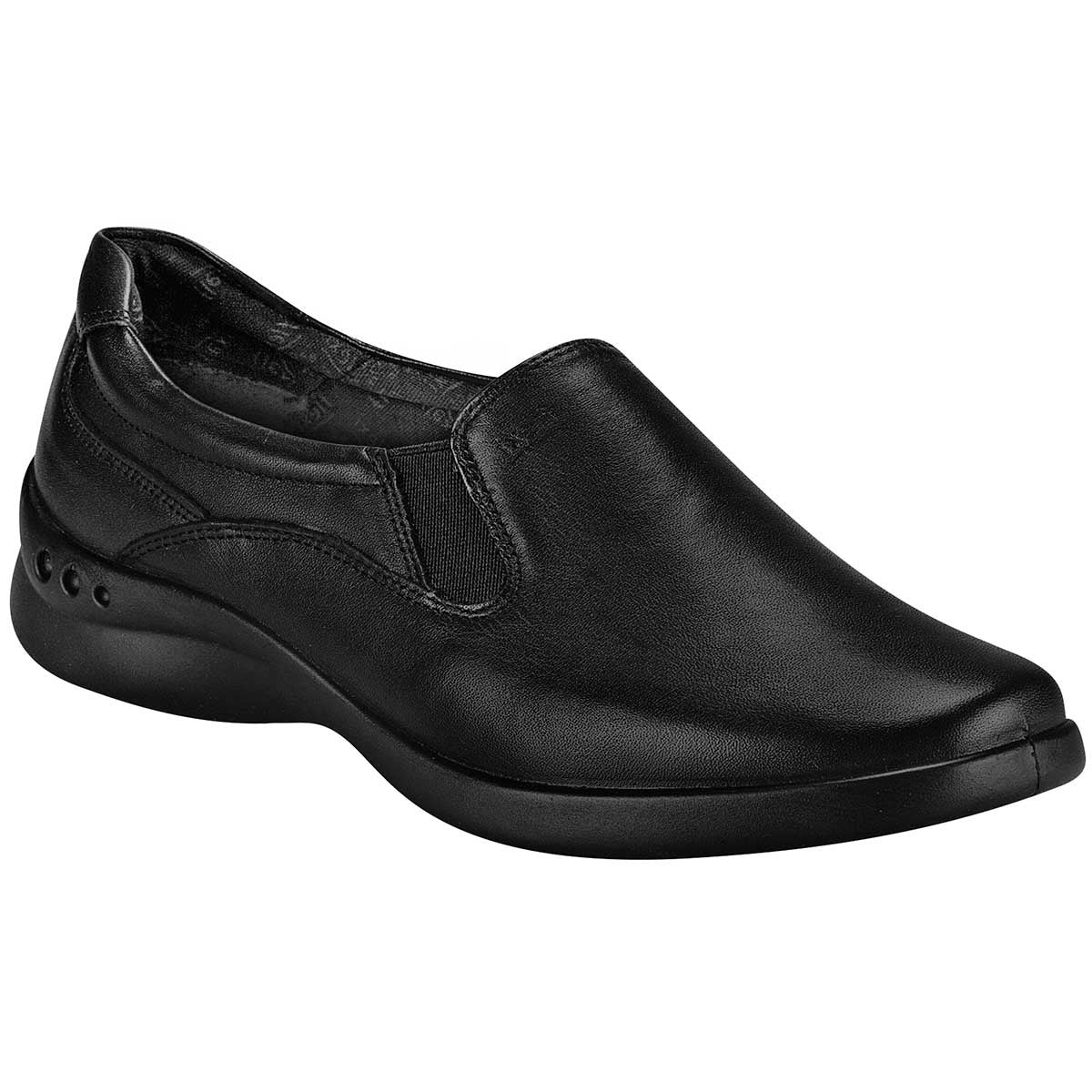 Confort Exterior Piel Color Negro Para Mujer De Flexi