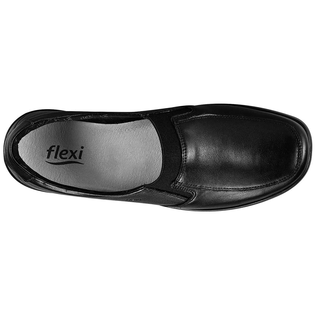 Confort Exterior Piel Color Negro Para Mujer  De Flexi