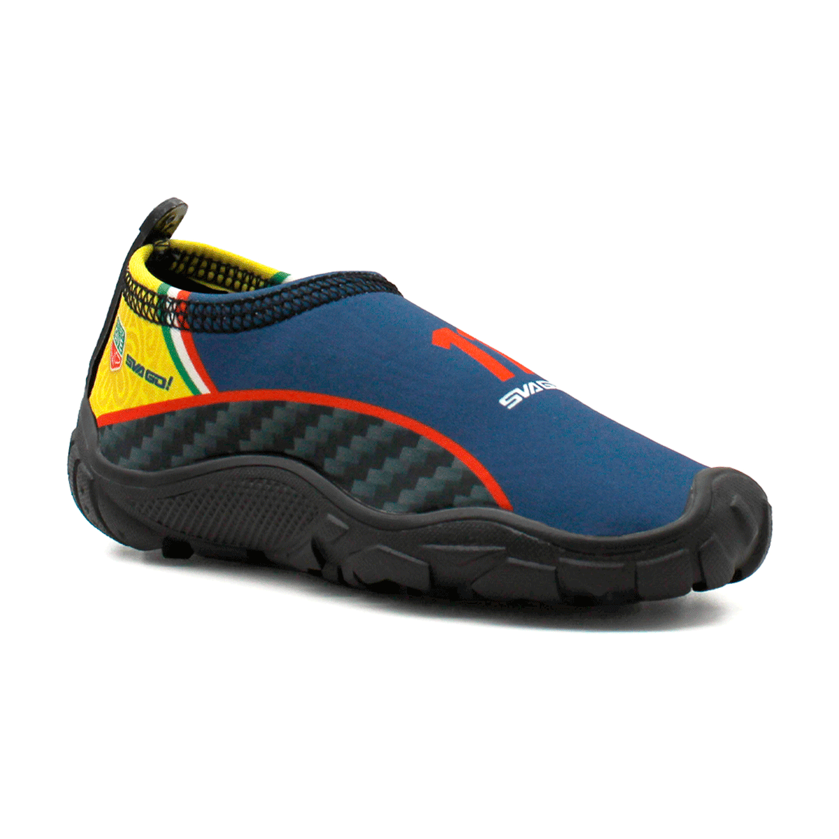 Zapato Acuático Para Niños Modelo Racing Azul