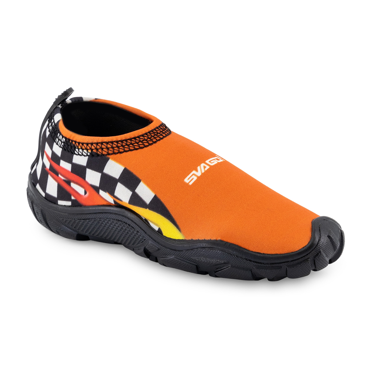 Zapato Acuático Para Niños Modelo Racing Naranja