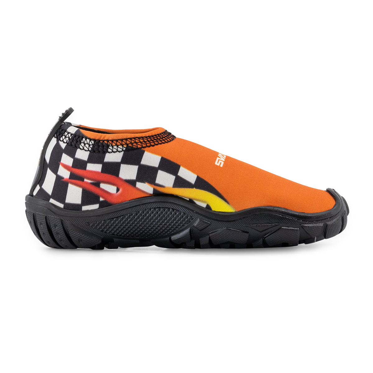 Zapato Acuático Para Niños Modelo Racing Naranja