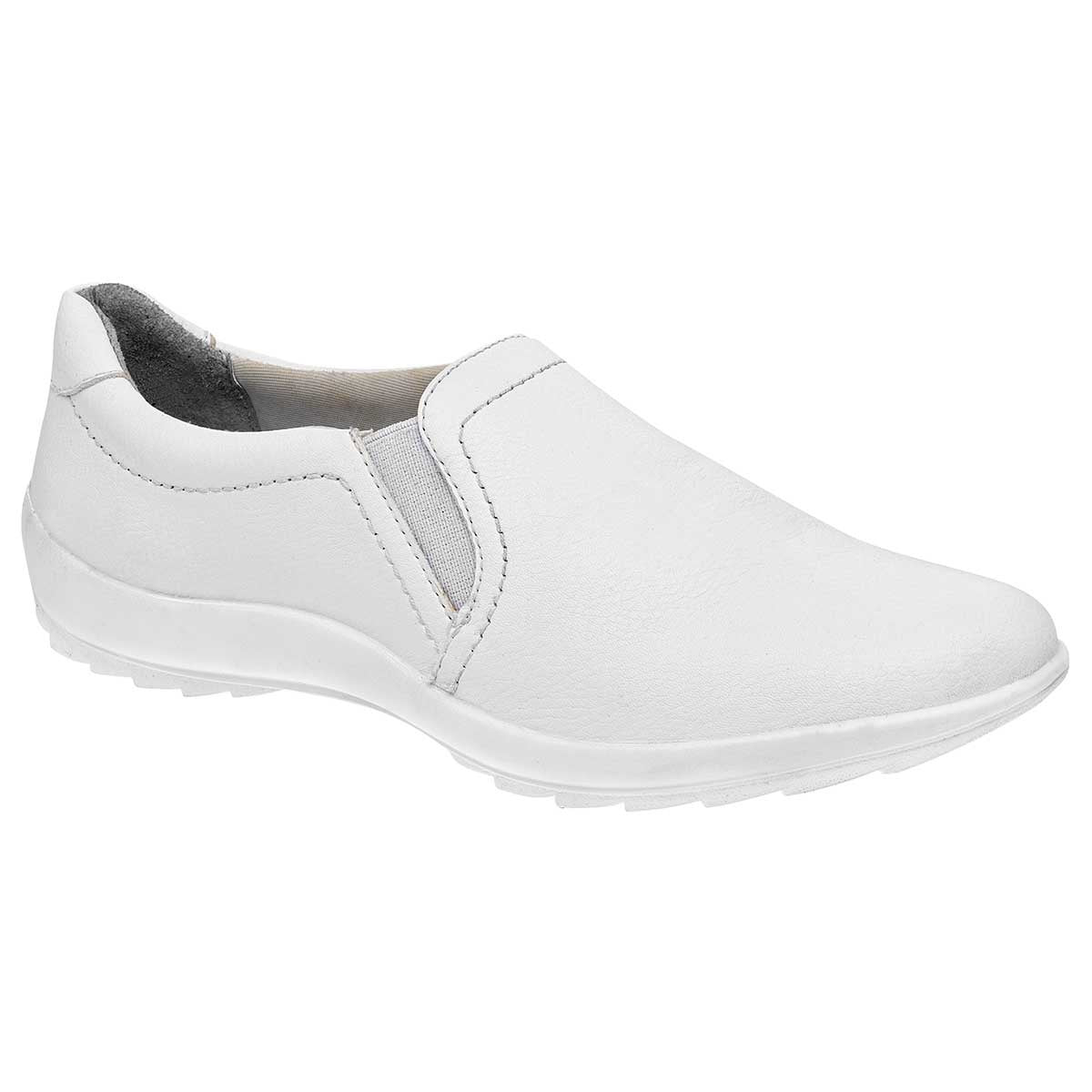 Zapatos confort y diabético Exterior Sintético Color Blanco Para Mujer De Flexi