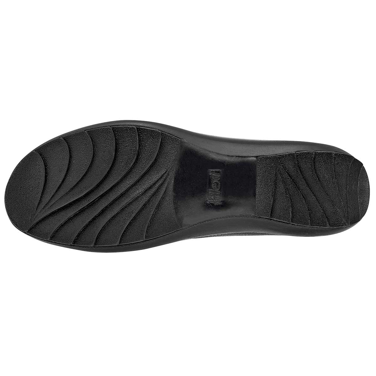 Zapatos confort y diabético Exterior Piel sintética Color Negro Para Mujer De Flexi