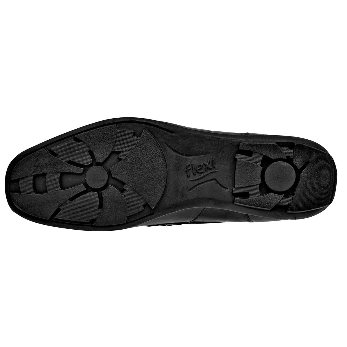 Mocasines y drivers Exterior Piel Color Negro Para Hombre De Flexi