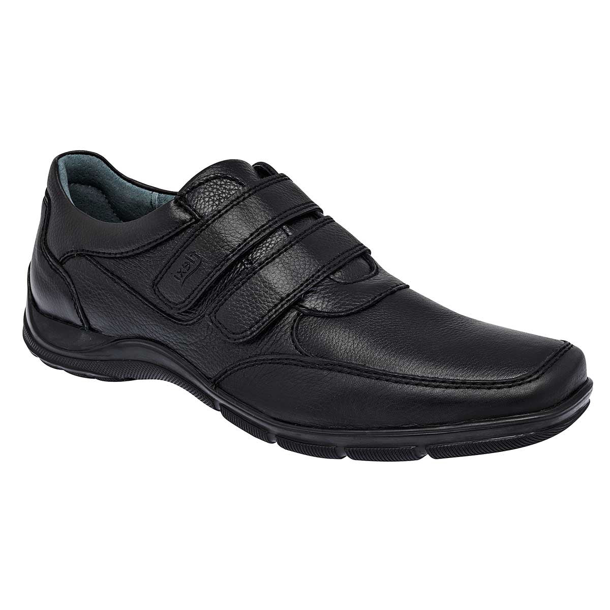 Zapatos de vestir Exterior Piel Color Negro Para Hombre De Flexi