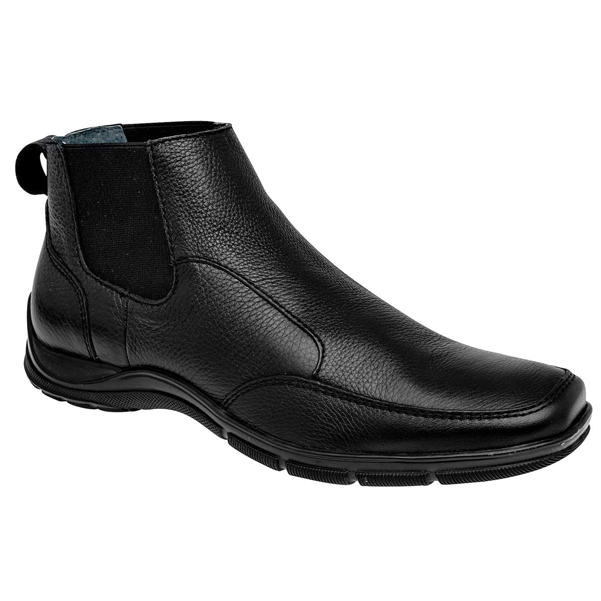 Botas casuales Exterior Piel Color Negro Para Hombre De Flexi