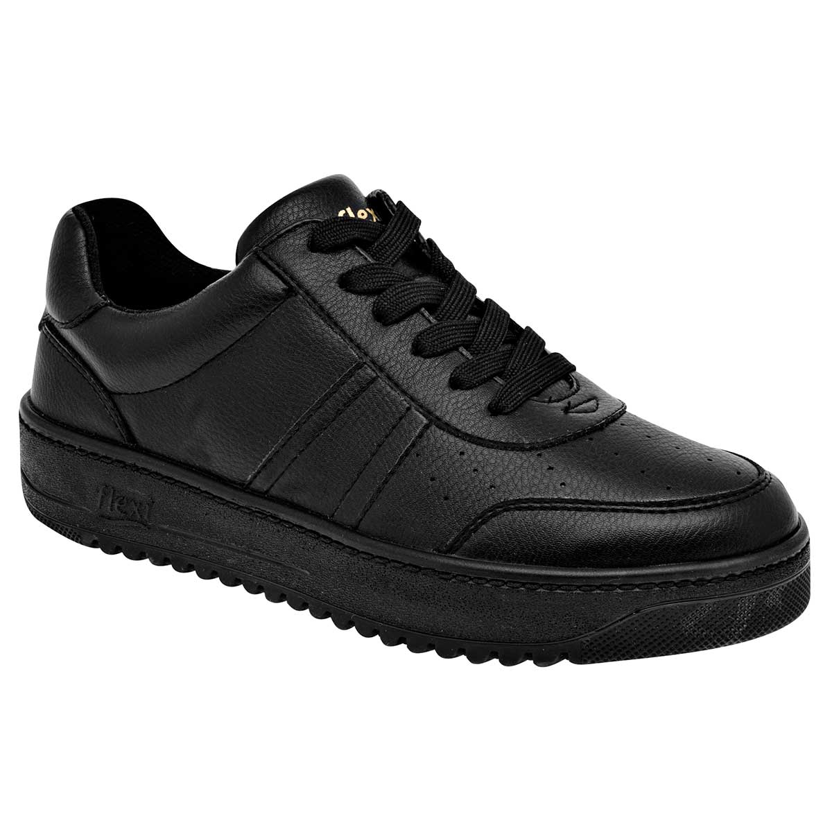 Tenis urbanos Exterior Sintético Color Negro Para Mujer De Flexi