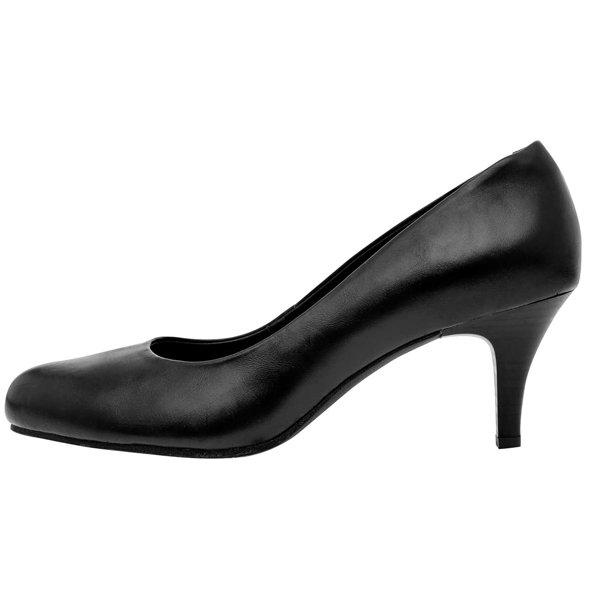 Tacones Exterior Piel sintética Color Negro Para Mujer De Flexi