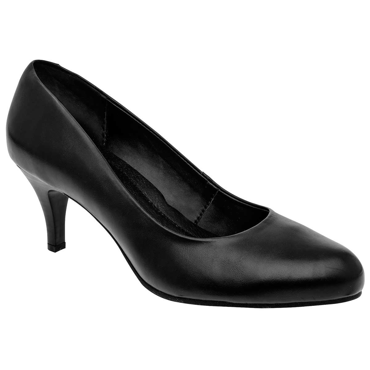 Tacones Exterior Piel sintética Color Negro Para Mujer De Flexi