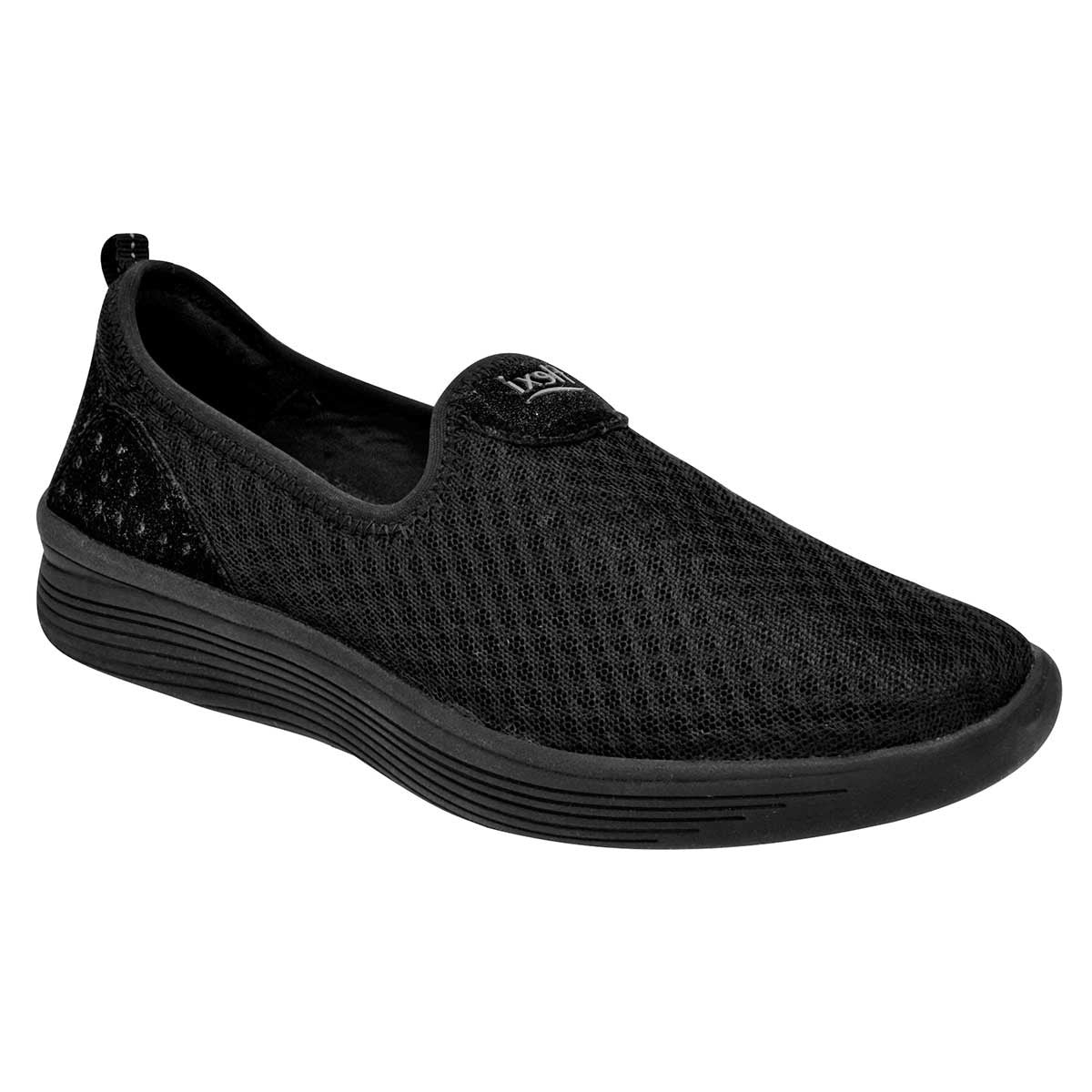 Tenis urbanos Exterior Textil Color Negro Para Mujer De Flexi