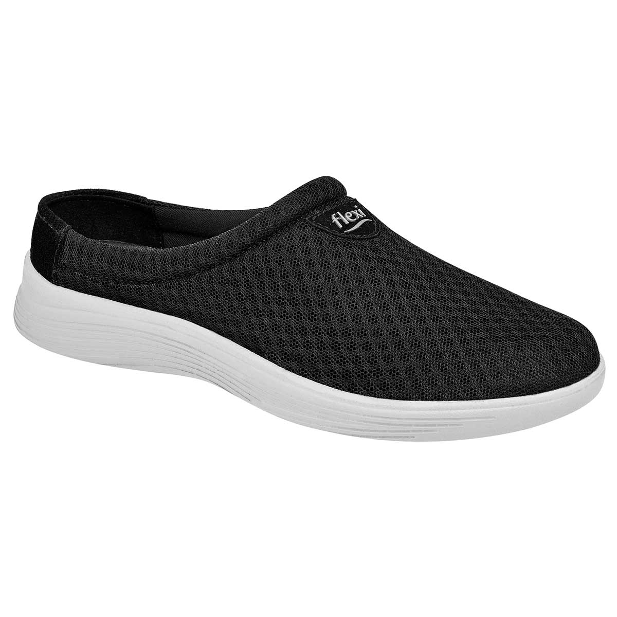 Tenis urbanos Exterior Textil Color Negro Para Mujer De Flexi