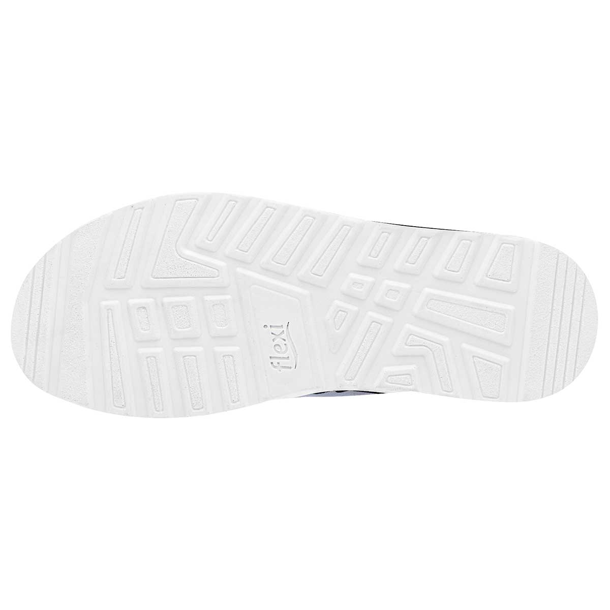 Sandalias Exterior Piel Color Blanco Para Mujer De Flexi