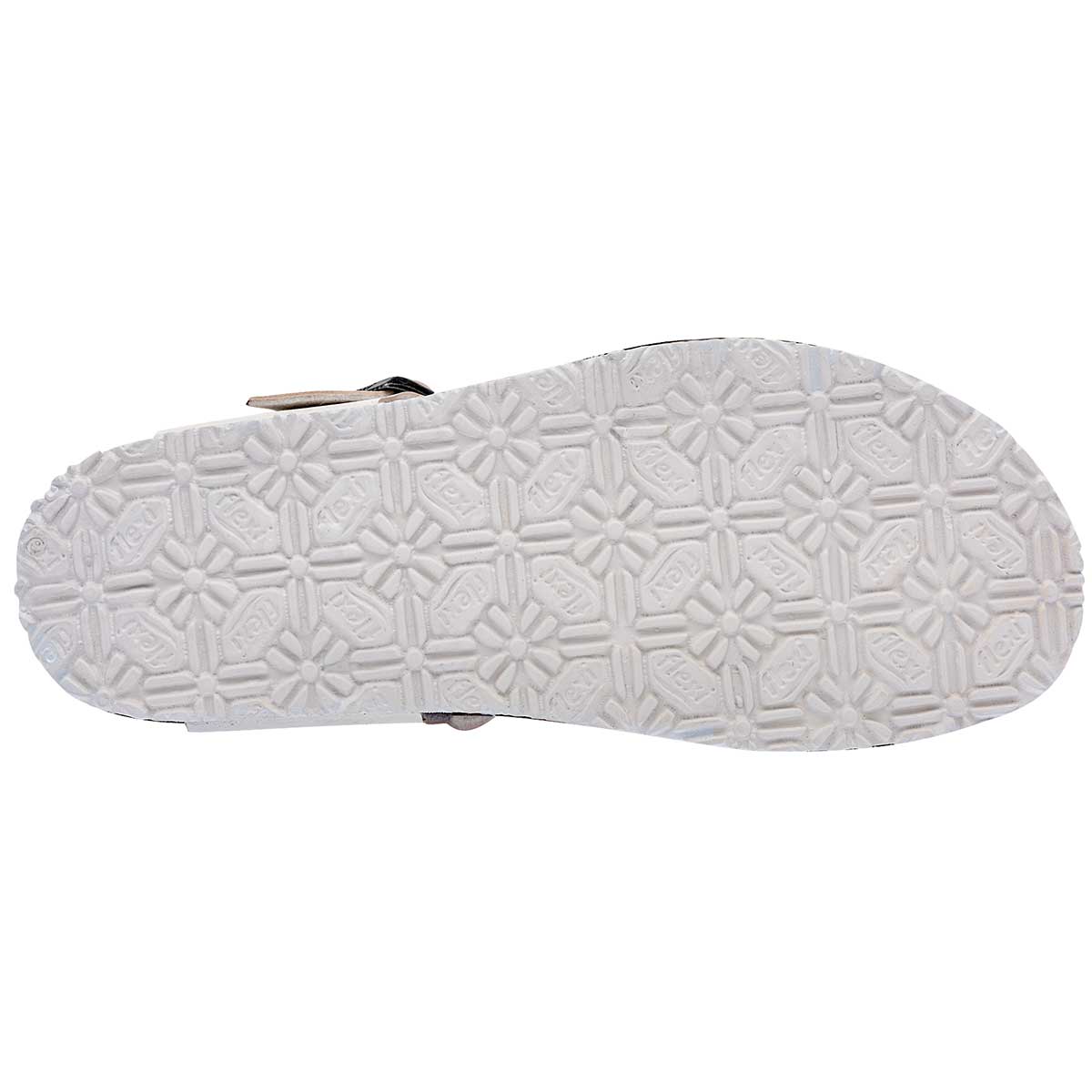 Sandalias Exterior Piel sintética Color Blanco Para Mujer De Flexi