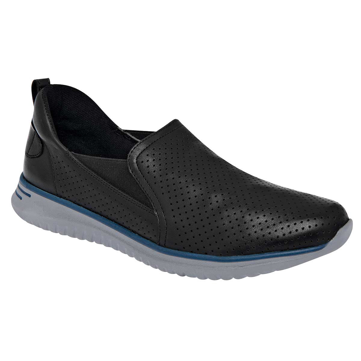 Confort Exterior Piel Color Negro Para Mujer De Flexi