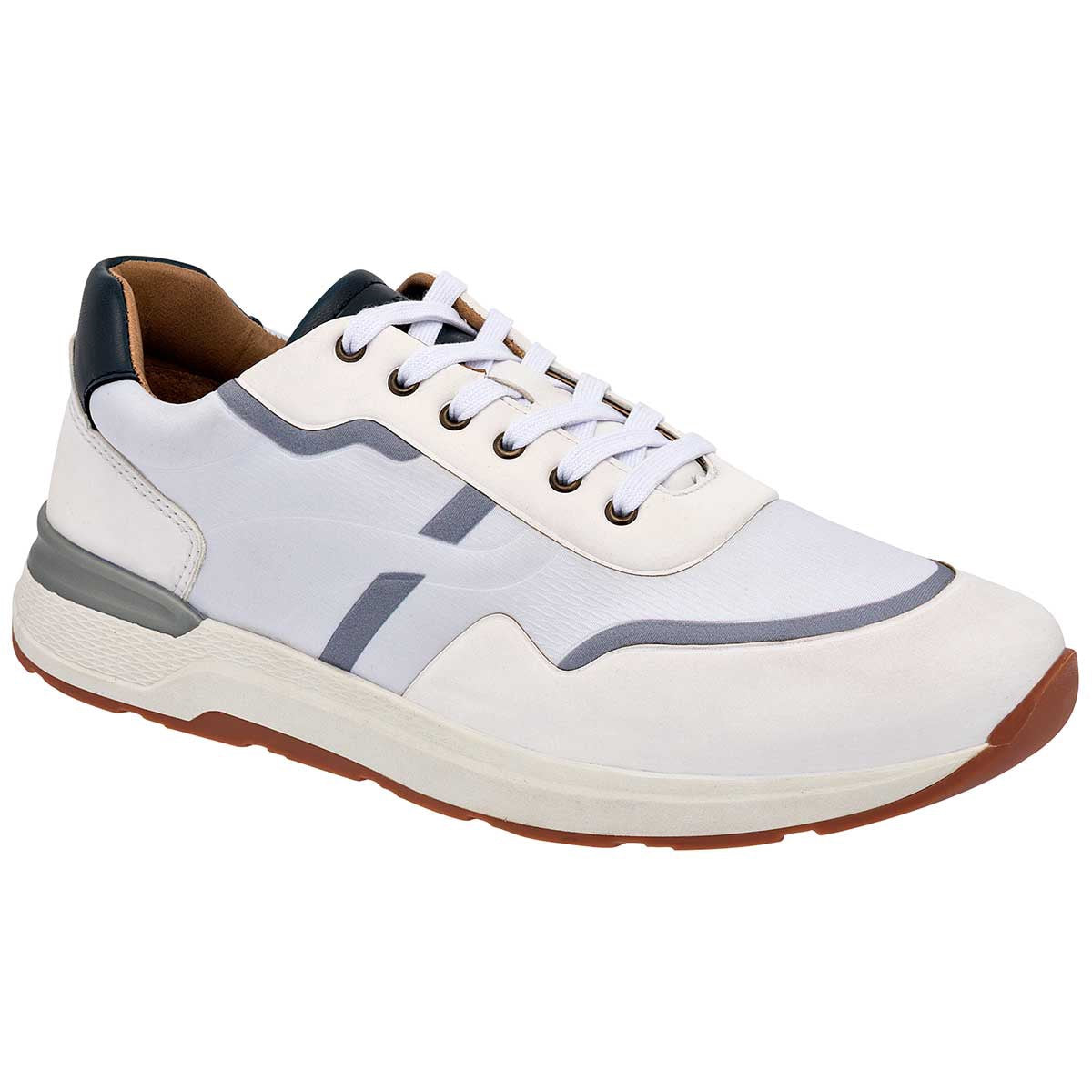 Tenis tipo deportivo Exterior Textil Color Blanco Para Hombre De Flexi