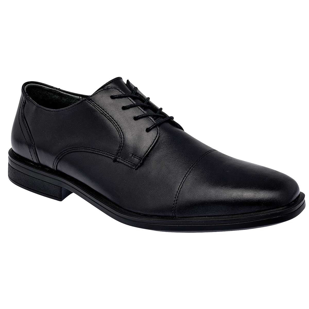 Zapatos de vestir Exterior Piel Color Negro Para Hombre De Flexi