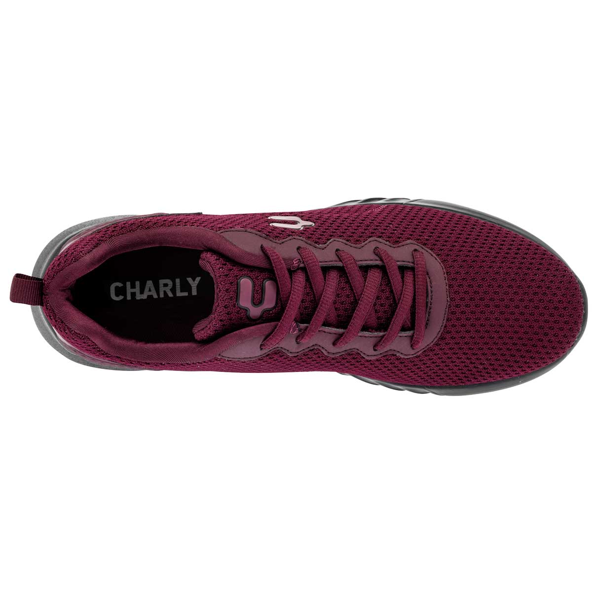 Tenis deportivos Exterior Textil Color Vino Para Hombre De Charly