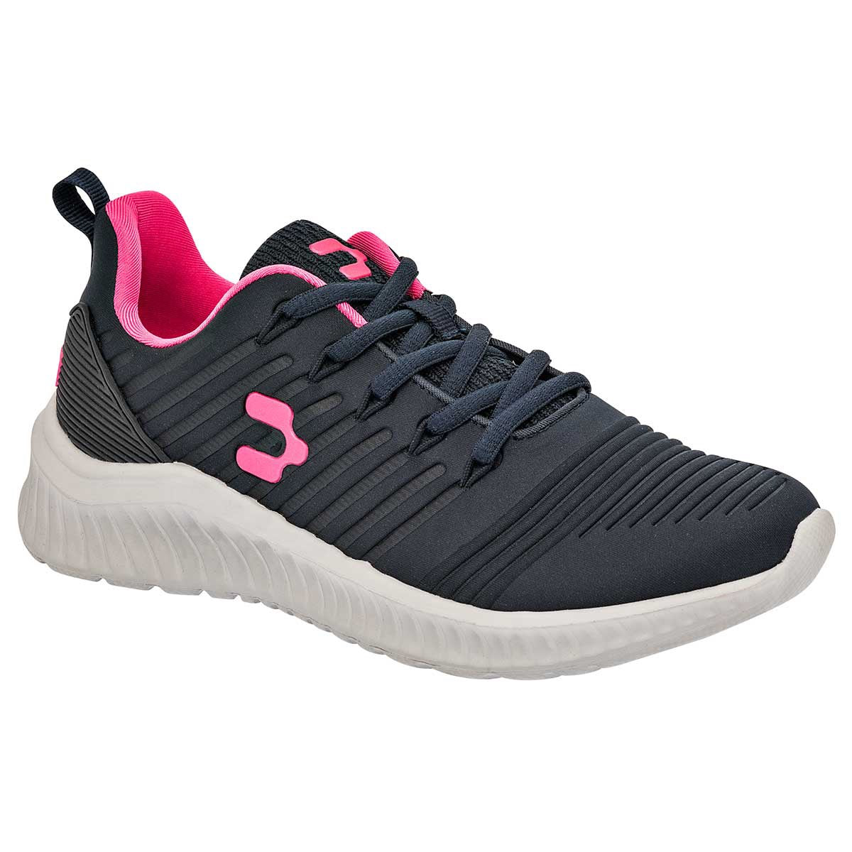 Tenis deportivos Exterior Textil Color Marino Para Mujer De Charly