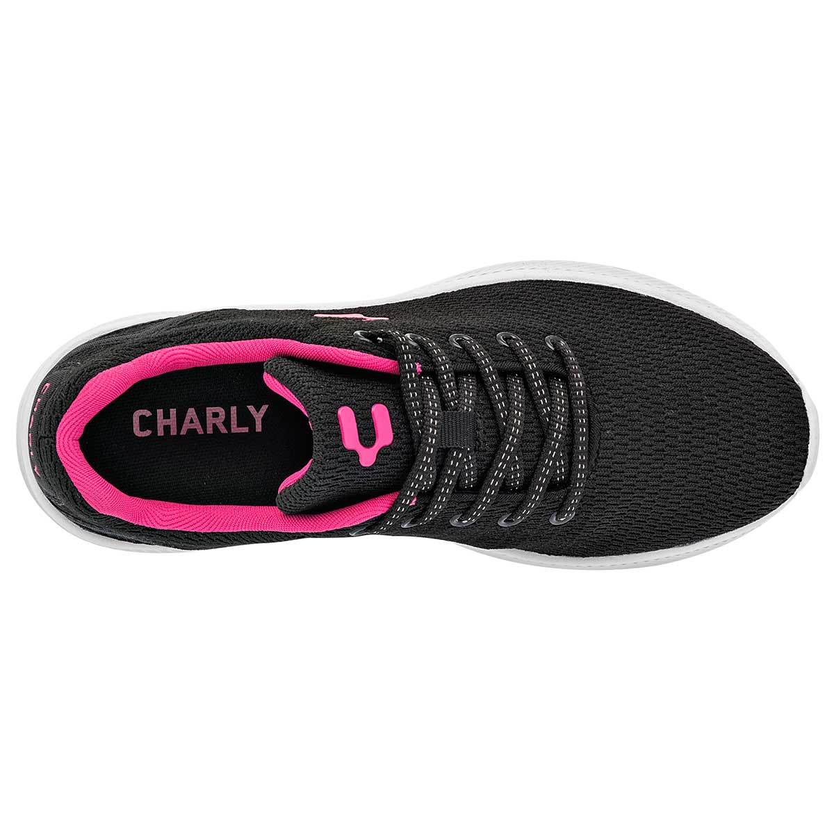 Tenis deportivos Exterior Textil Color Negro Para Mujer De Charly