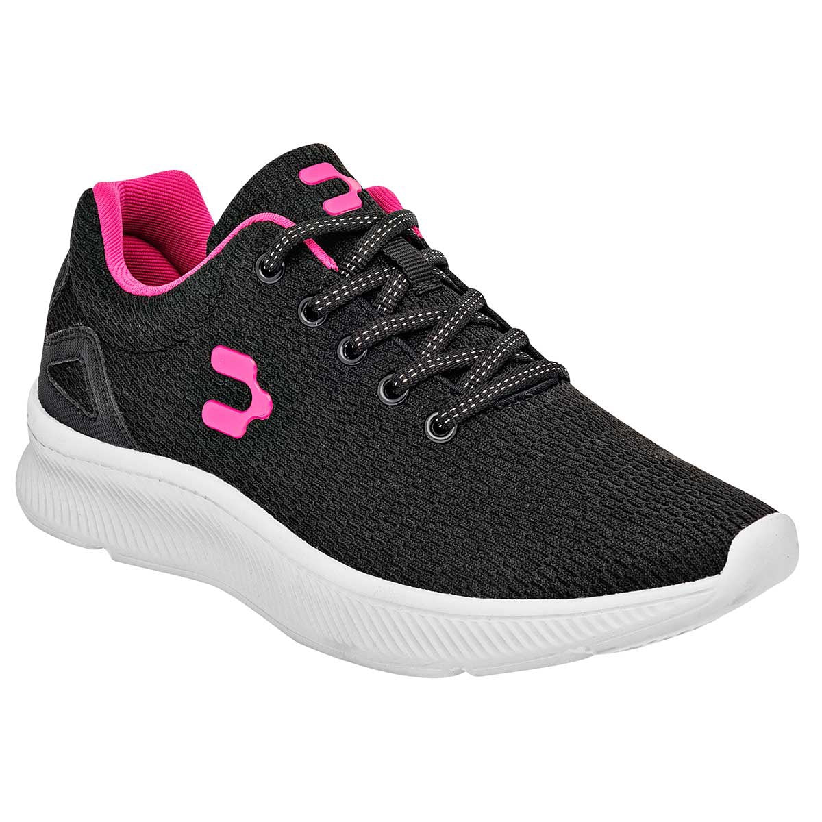 Tenis deportivos Exterior Textil Color Negro Para Mujer De Charly