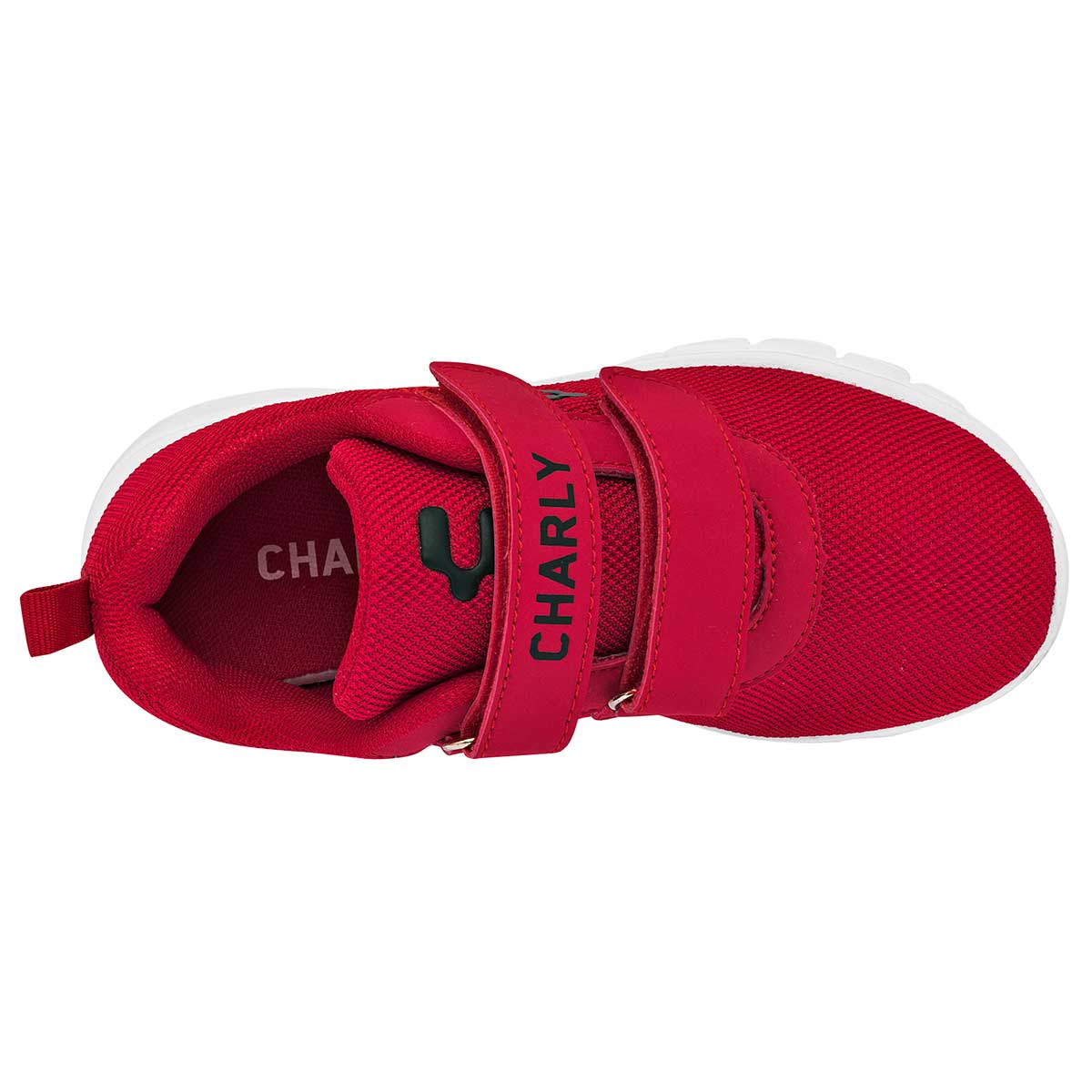 Tenis deportivos Exterior Textil Color Rojo Para Niña De Charly