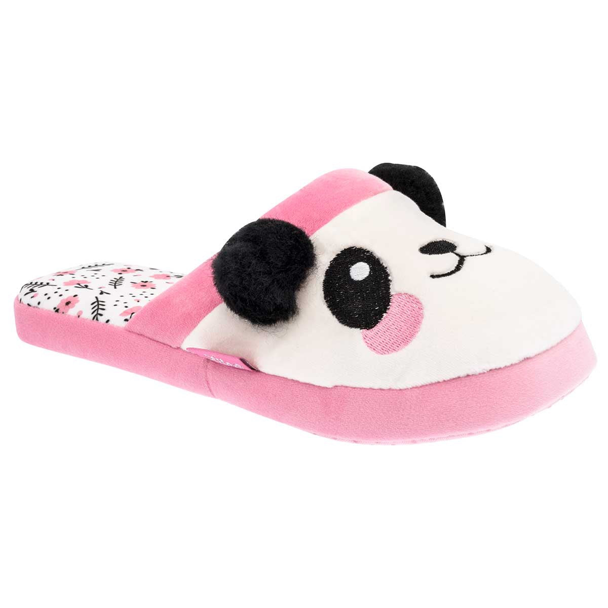 Pantuflas Exterior Textil Color Blanco Para Mujer De Arra