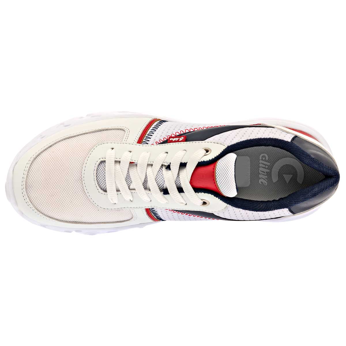 Tenis urbanos Exterior Sintético Color Blanco Con Marino Para Mujer De RBCOLLECTION