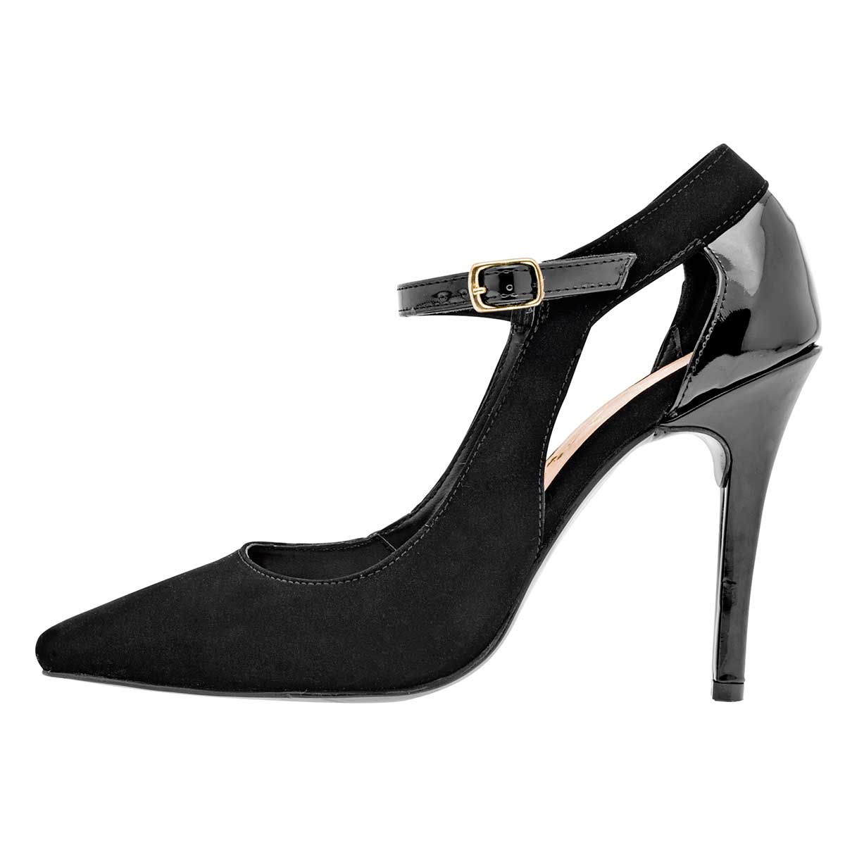 Tacones Exterior Piel sintética Color Negro Para Mujer De Clasben