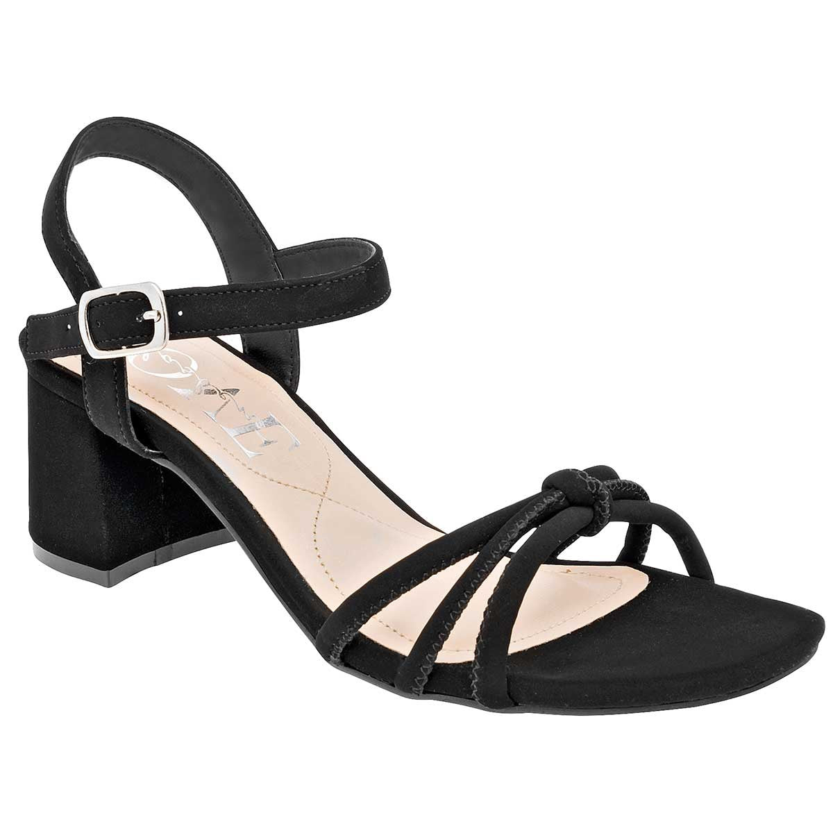 Tacones Exterior Piel sintética Color Negro Para Mujer De Clasben