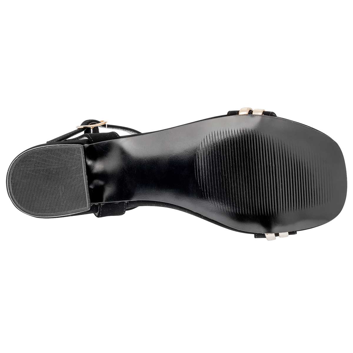 Sandalias Exterior Piel sintética Color Negro Para Mujer De Clasben