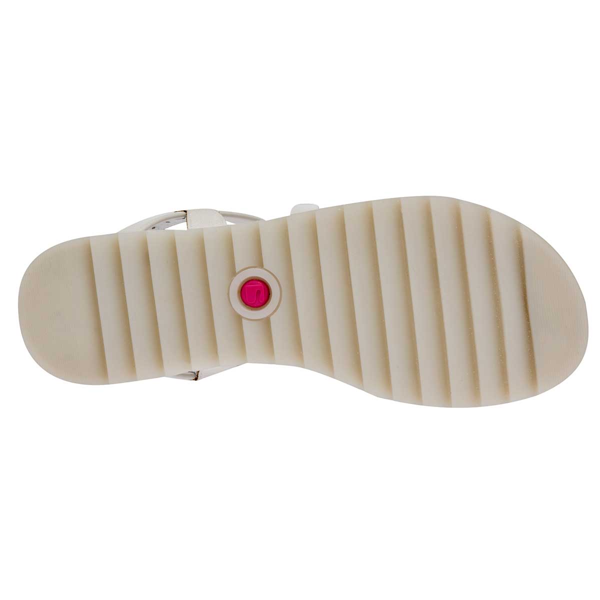 Sandalias Exterior Piel sintética Color Blanco Para Mujer De Coqueta