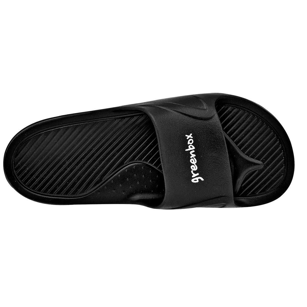 Sandalias Exterior Sintético Color Negro Para Hombre De Elega