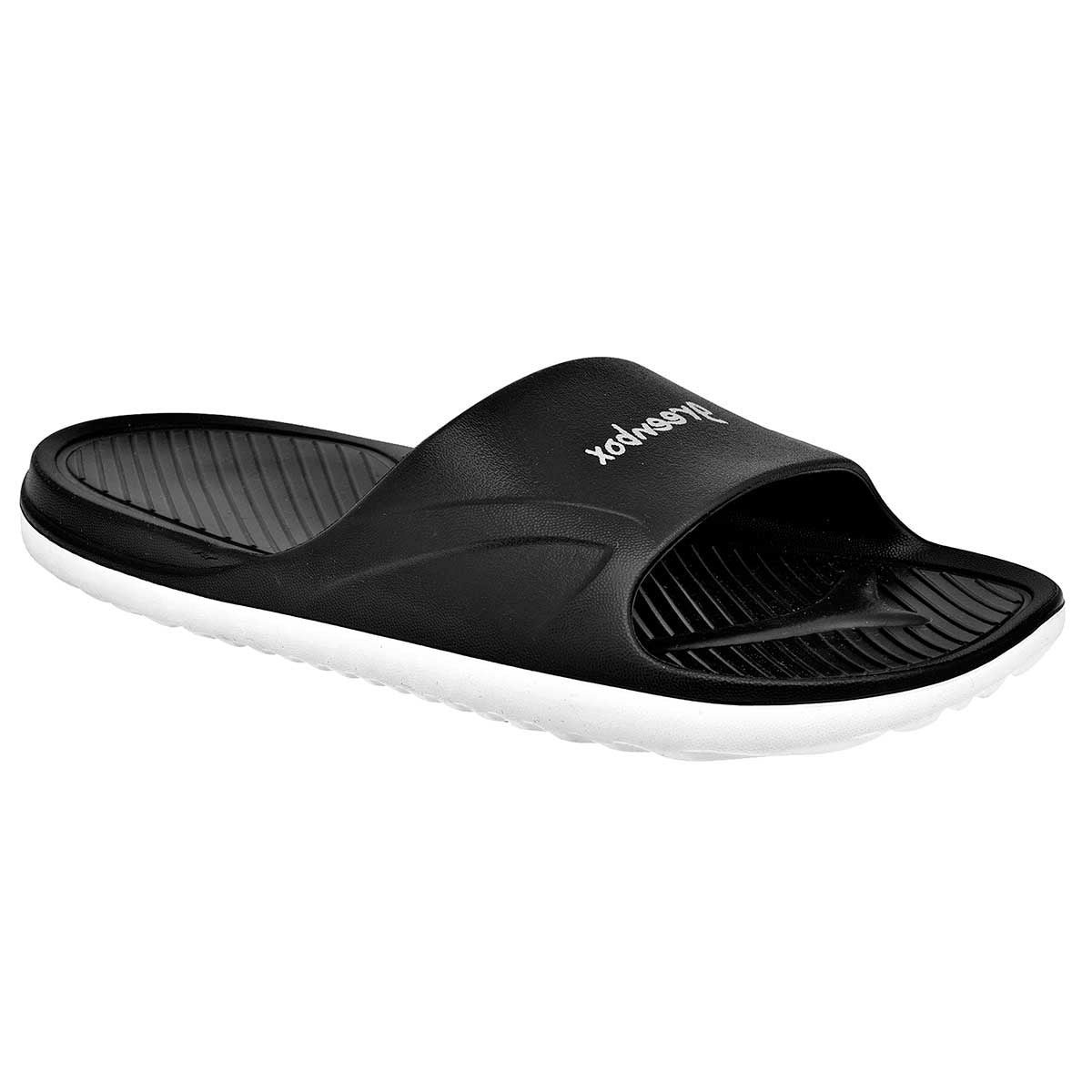 Sandalias Exterior Sintético Color Negro Para Hombre De Elega