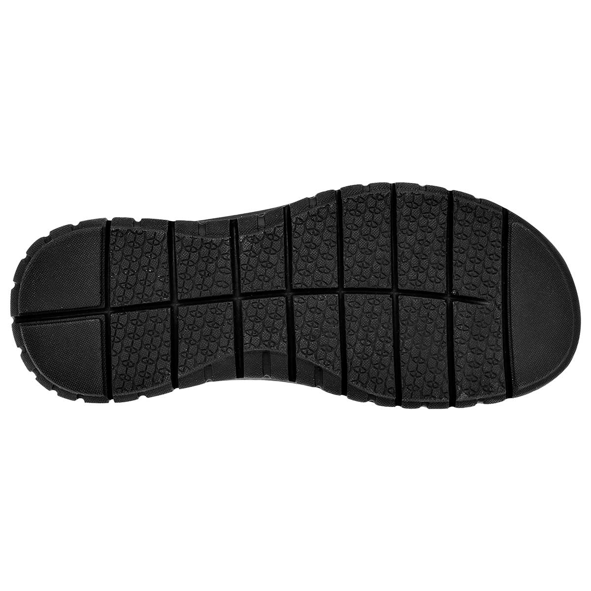 Sandalias Exterior Piel Color Negro Para Hombre De Iguana