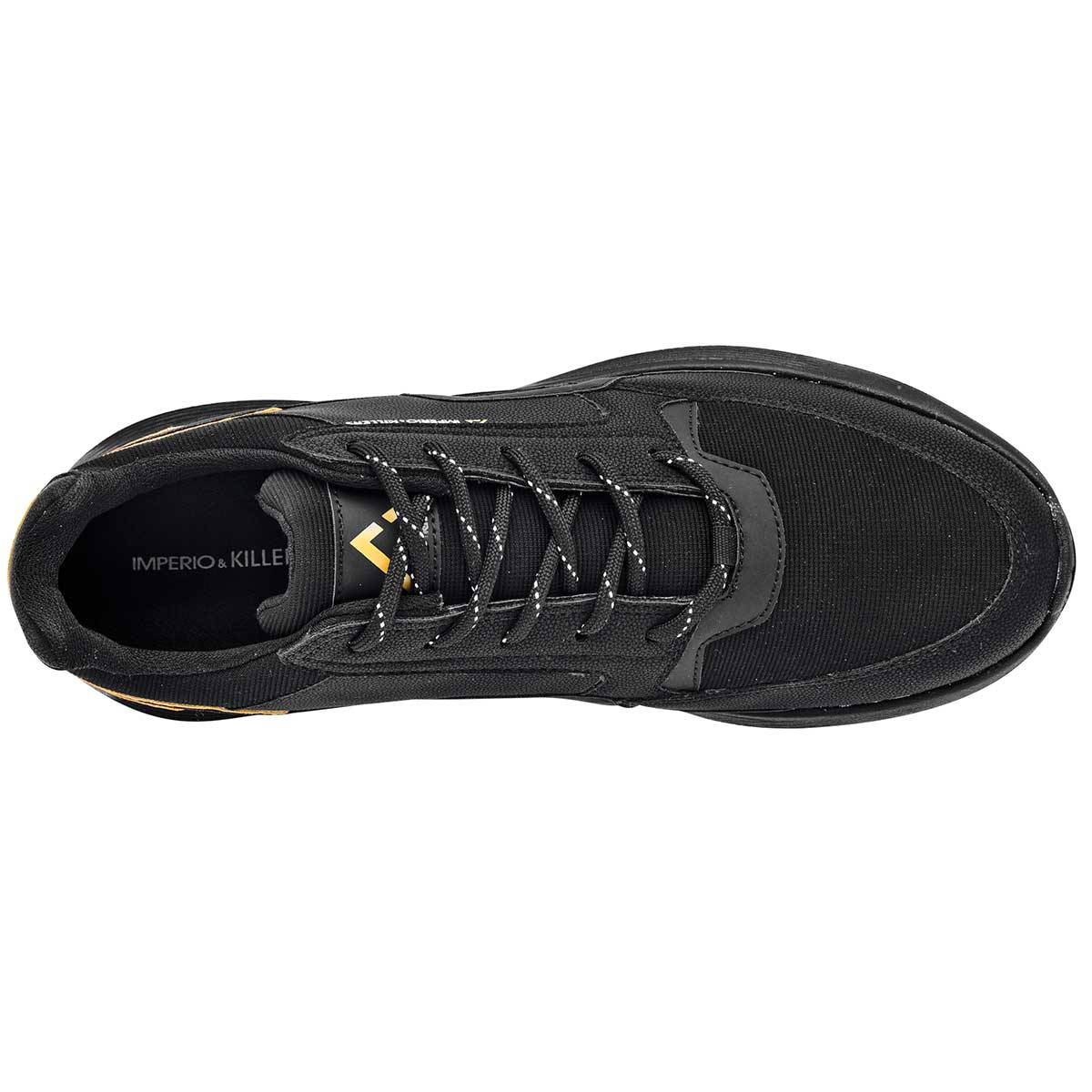 Tenis tipo deportivo Exterior Textil Color Negro Para Hombre De Killer's