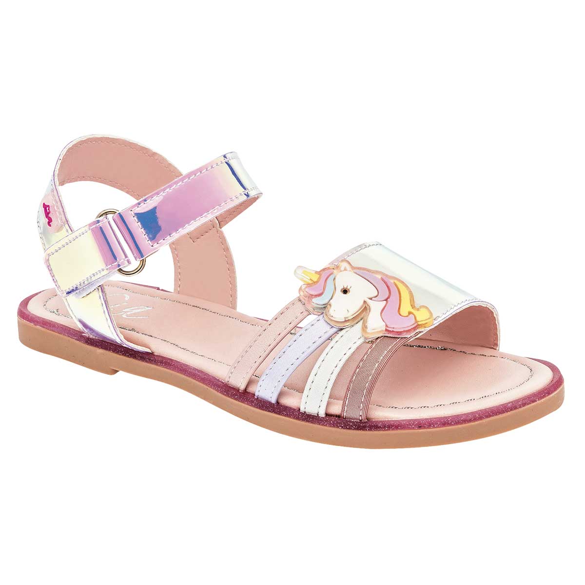 Sandalias Exterior Sintético Color Multicolor Para Niña De Lia