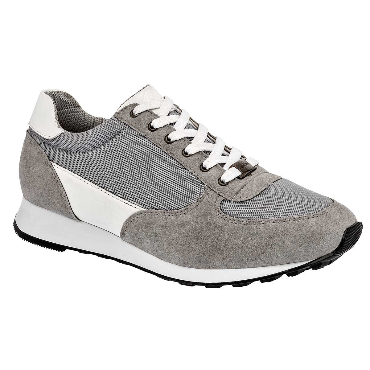 Tenis tipo deportivo Exterior Sintético Color Gris Para Hombre De Moramora