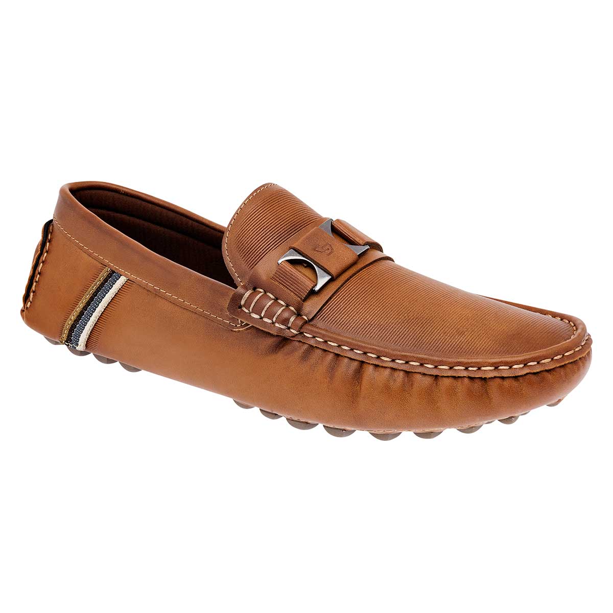 Mocasines y drivers Exterior Sintético Color Camel Para Hombre De Negro Total