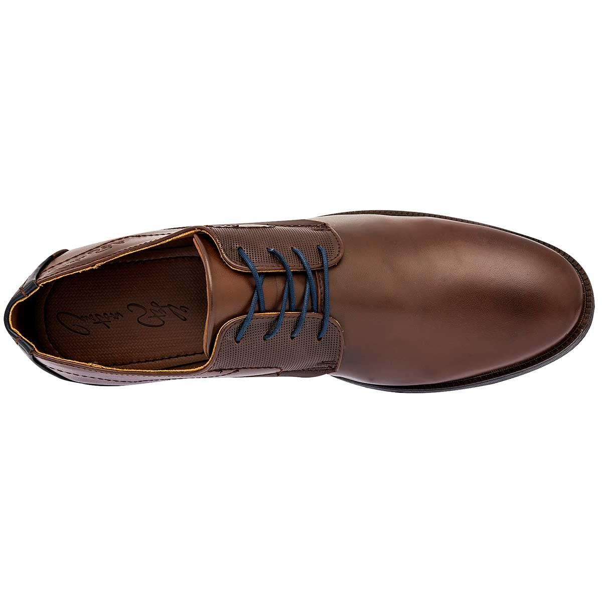 Zapatos de vestir Exterior Piel sintética Color Café Para Hombre De Negro Total