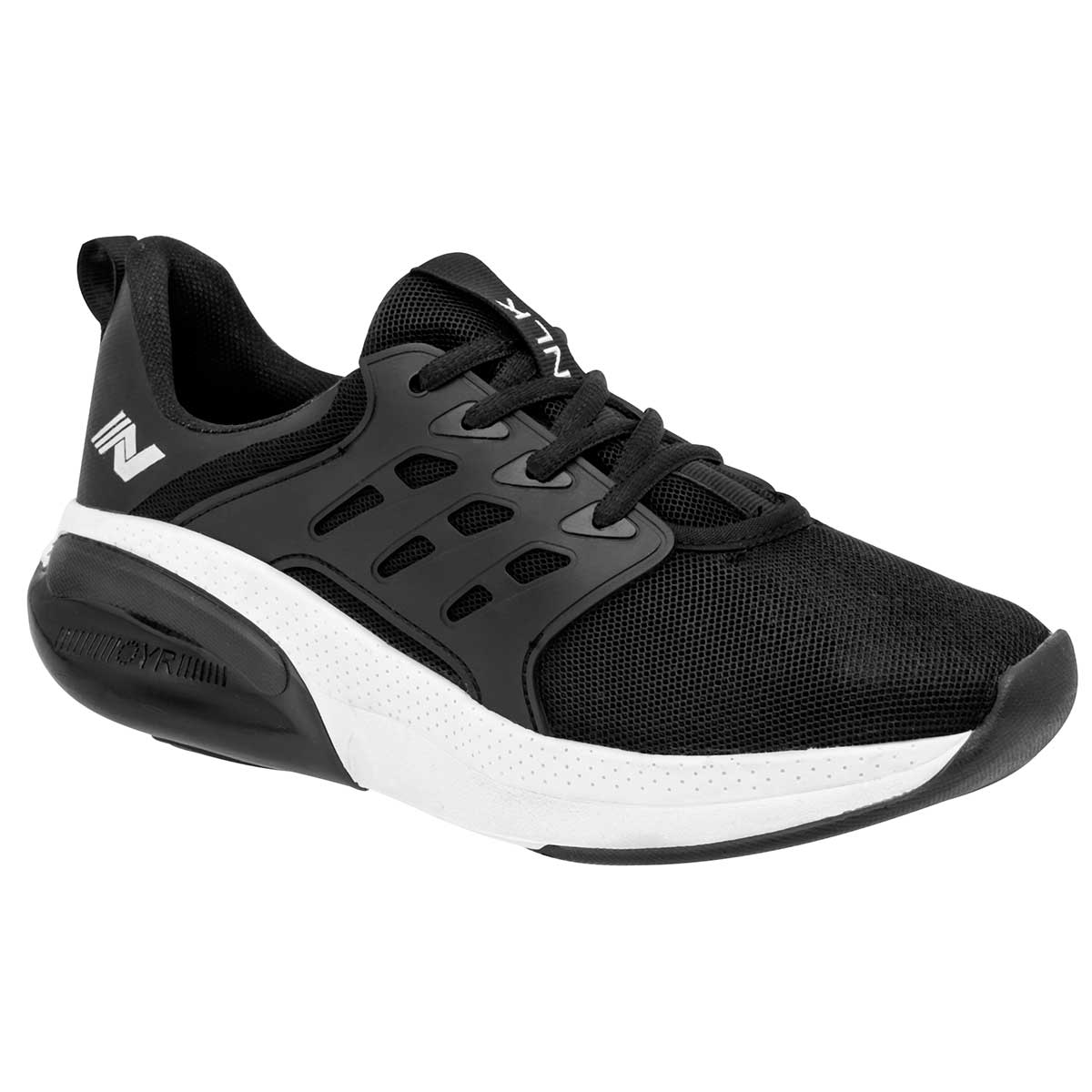 Tenis deportivos Exterior Textil Color Negro Con Blanco Para Hombre De RBCOLLECTION