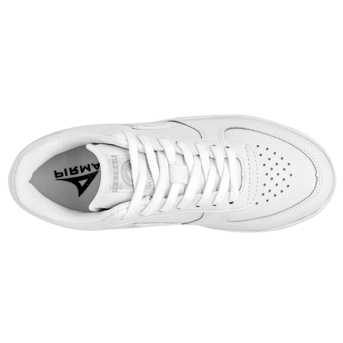 Tenis con cordones Exterior Sintético Color Blanco Para Mujer De Pirma