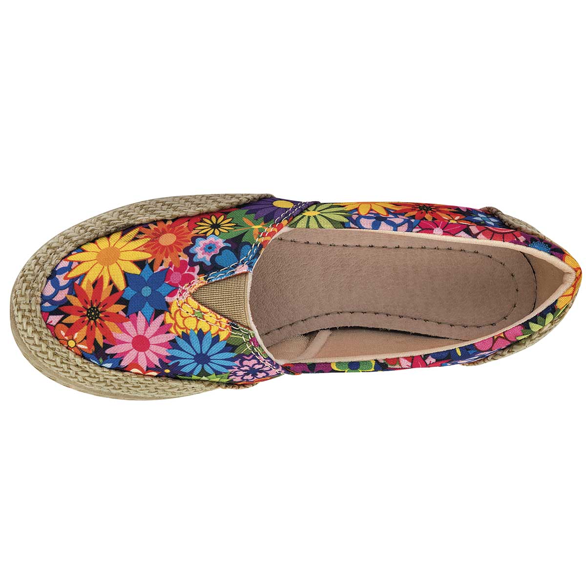 Flats Exterior Textil Color Multicolor Para Niña De Risel